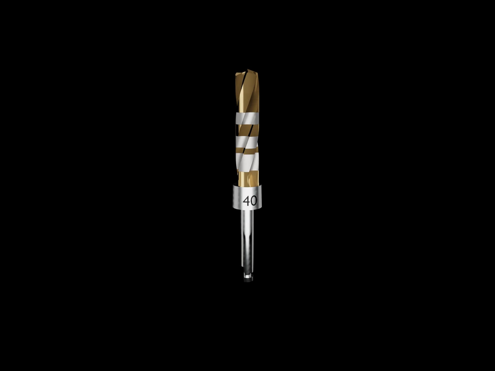 Individual Drills — #20 – #60 — Crown Down tungsten carbide implant drilling kit